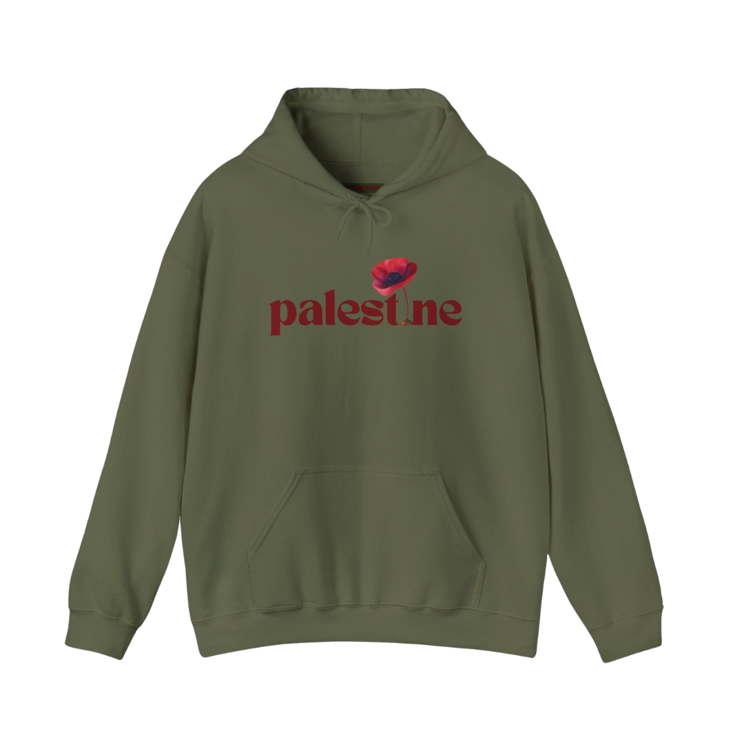 Palestine Poppy Hoodie