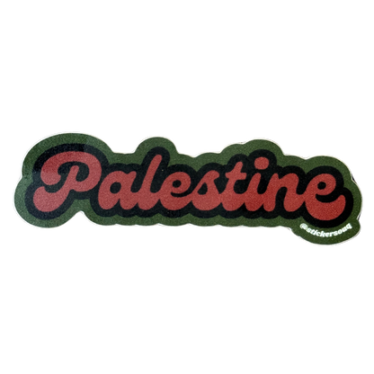 Retro Palestine Sticker